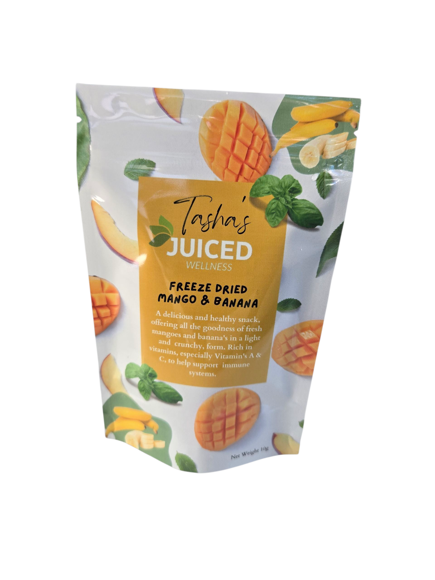 Freeze Dried Mango and Banana Slices (6 pk)