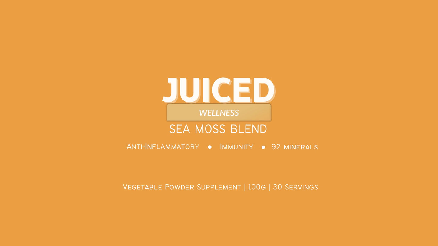 Peach-Lemonade Sea Moss Blend (In -Stock )